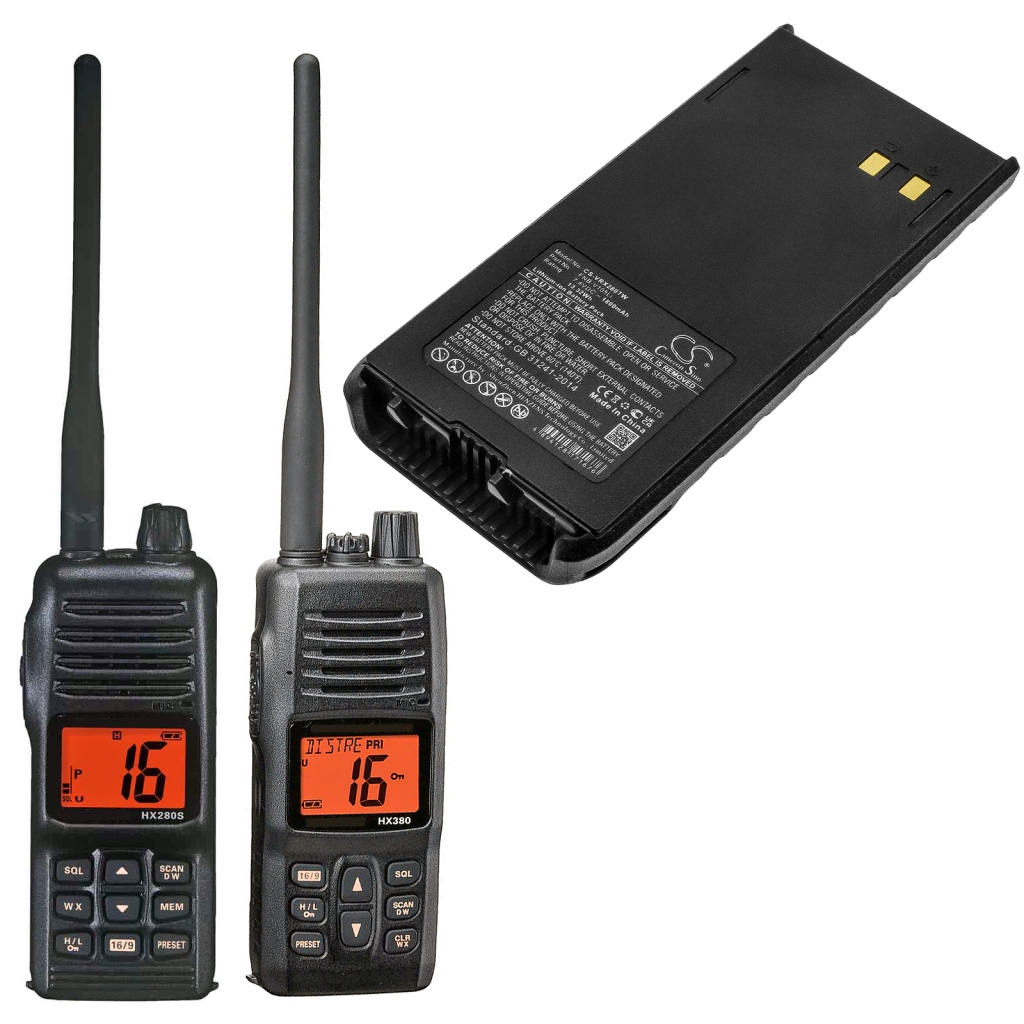 Kaksisuuntaisen radion akku Standard Horizon HX280 (CS-VRX280TW)