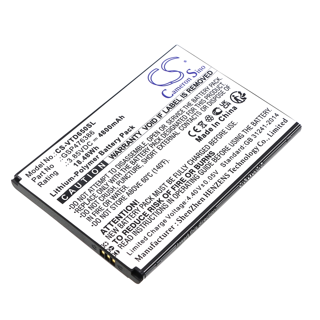 Akut Matkapuhelimen akku CS-VTD650SL