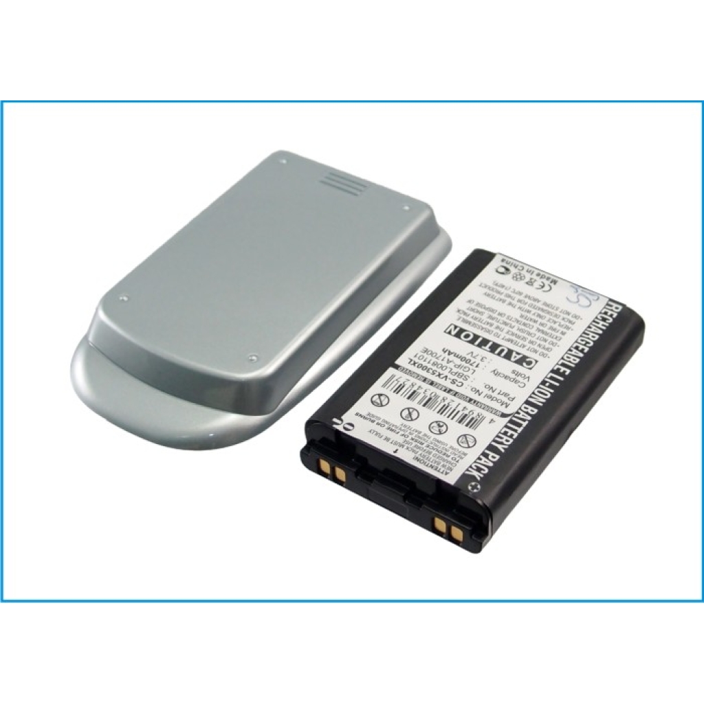 Yhteensopiva akun vaihto LG LGIP-A1700E,SBPL0081101