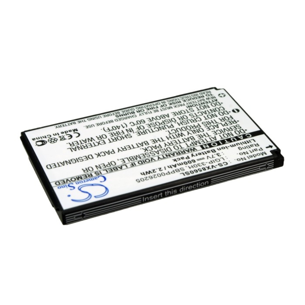 Yhteensopiva akun vaihto LG LGIP-330H,SBPP0026205