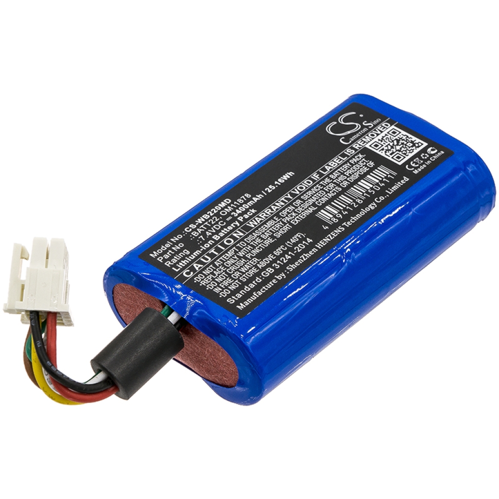 Lääketieteellinen akku Welch-Allyn Connex Spot Monitor (CS-WB220MD)