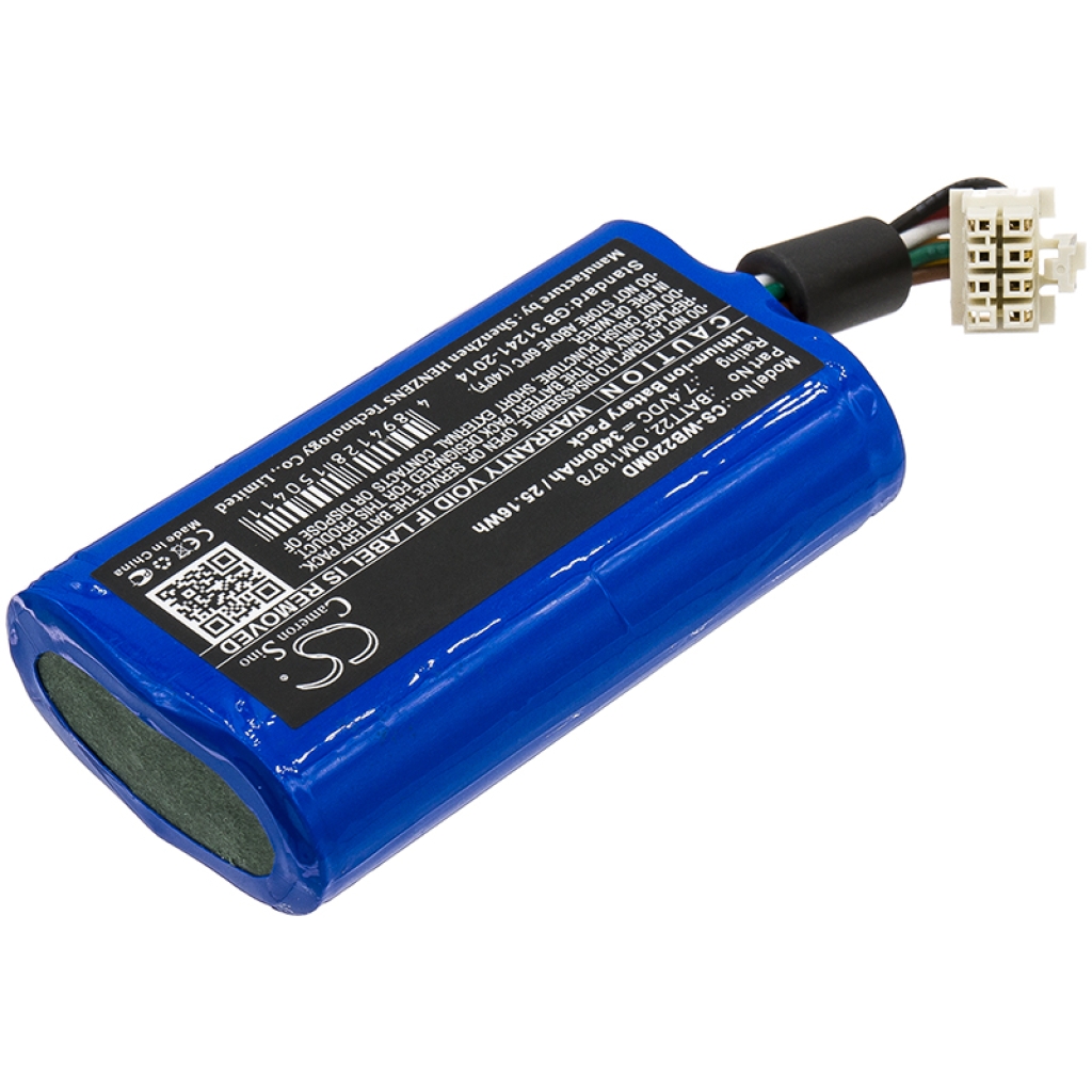 Lääketieteellinen akku Welch-Allyn Connex Spot Monitor (CS-WB220MD)