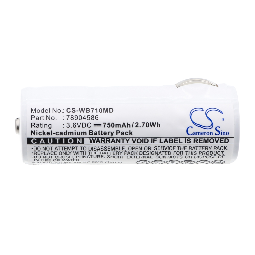 Lääketieteellinen akku Welch-Allyn 71150 (CS-WB710MD)