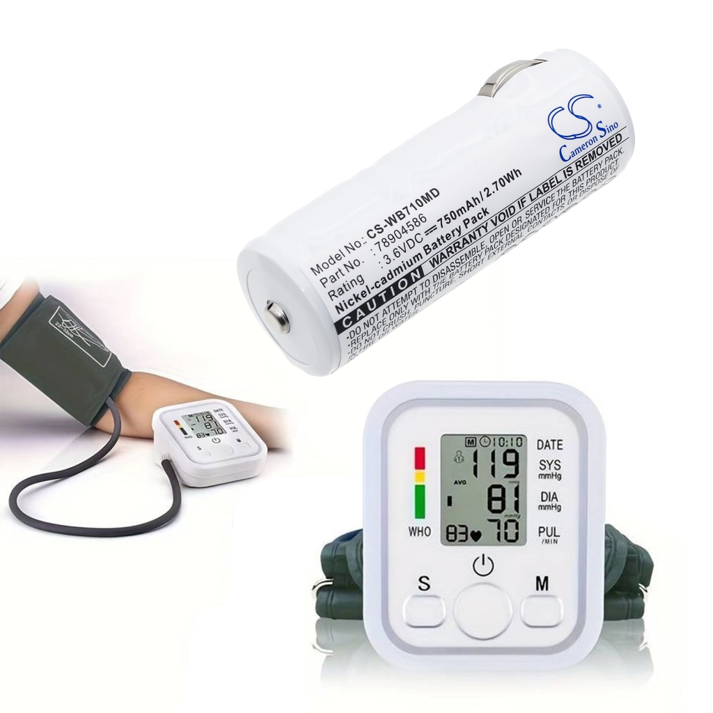 Lääketieteellinen akku Welch-Allyn 71150 (CS-WB710MD)