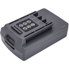 Yhteensopiva akun vaihto Wolf garten 4009269304979,41A20-L650,LI-ION POWER PACK 5,LI-ION POWER PACK 6,PP5