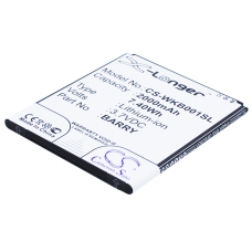 Yhteensopiva akun vaihto Wiko BARRY