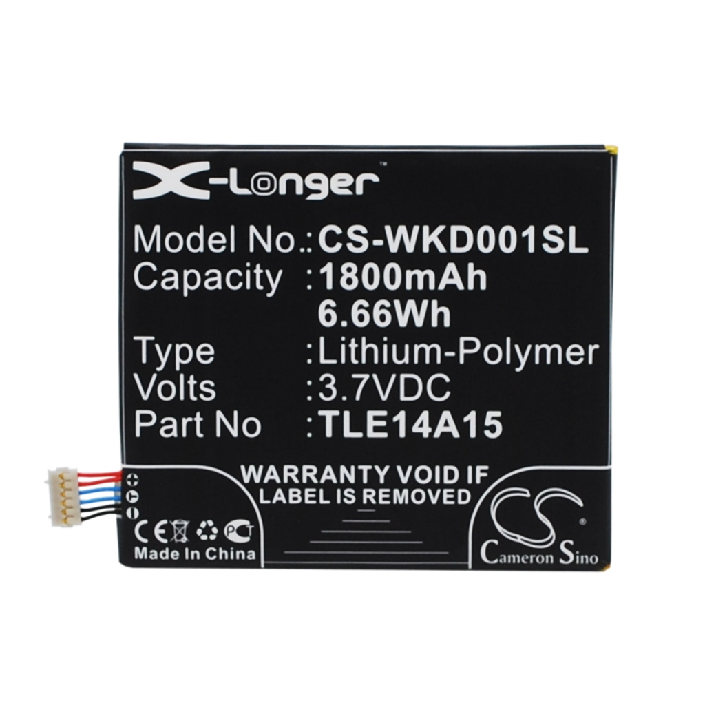 Akku yhteensopiva Wiko CS-WKD001SL