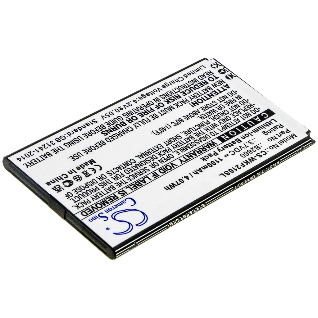 Yhteensopiva akun vaihto Wiko B2860
