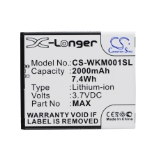 Yhteensopiva akun vaihto Wiko L5503AE,WAX