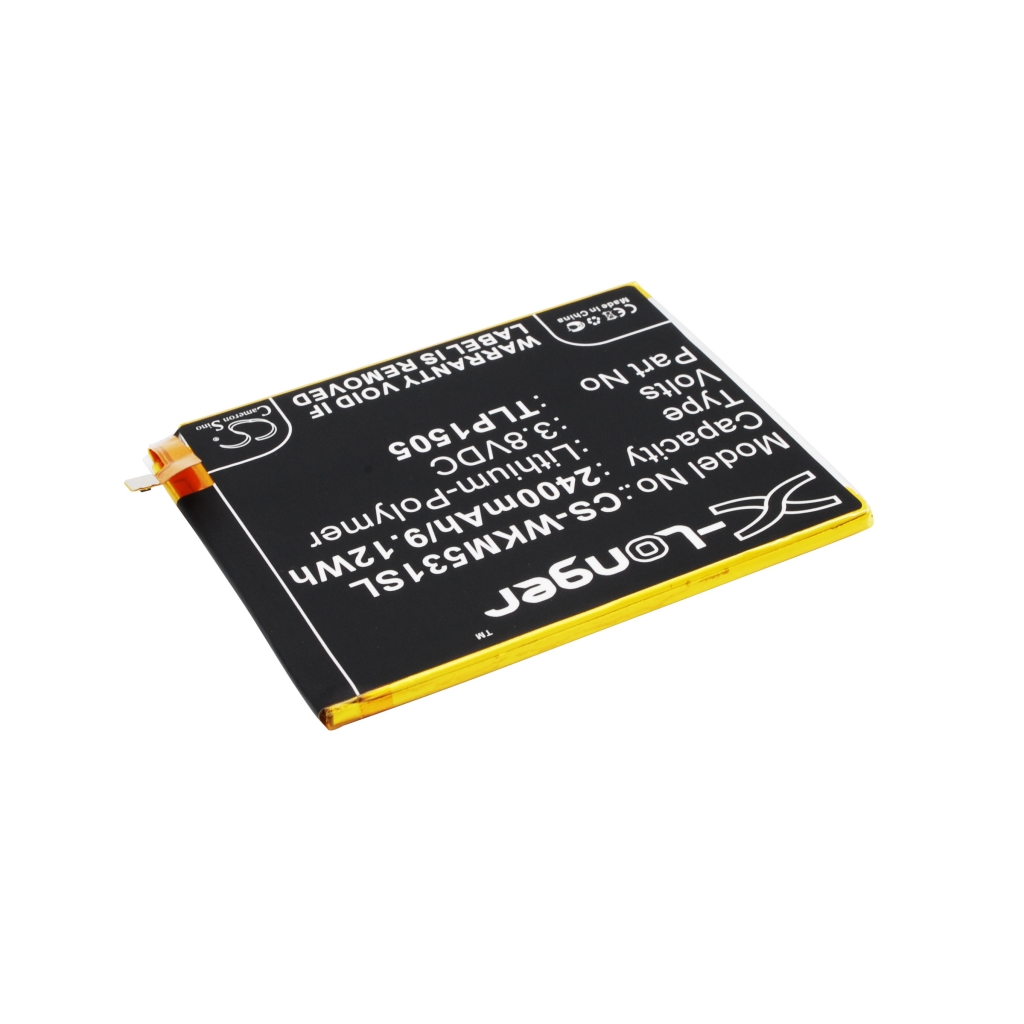 Yhteensopiva akun vaihto Wiko TLP1505,TLP15H30