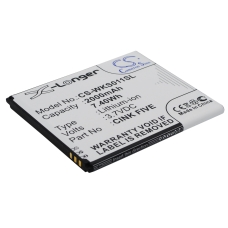 Yhteensopiva akun vaihto Explay BL4257,CINK FIVE,K1391,STAIRWAY