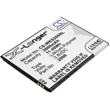 Yhteensopiva akun vaihto Wiko 5260,S104-N77000-002,S104-N77000-008,S104-N77000-012