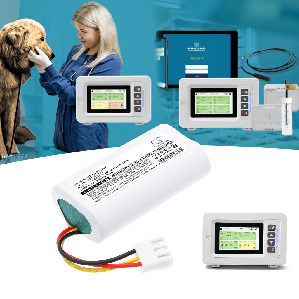 Kotiturvakameran akku Winland D-011-0183