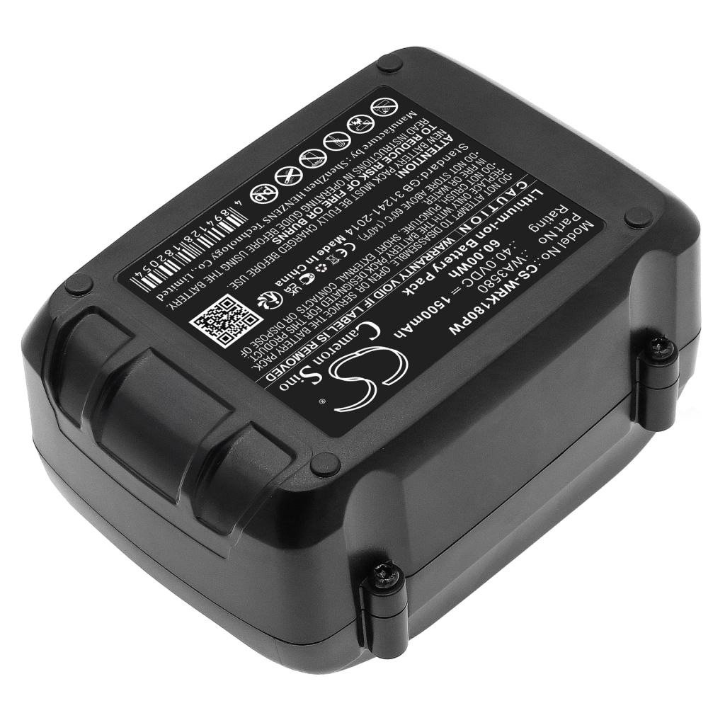 Teollisuusakku Worx WA3877 (CS-WRK180PW)