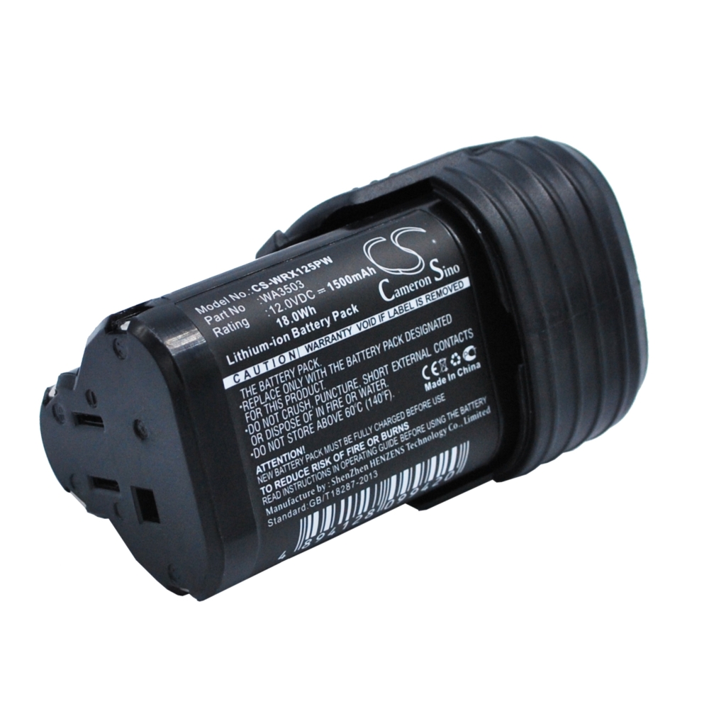 Yhteensopiva akun vaihto Worx WA3503,WA3505,WA3509