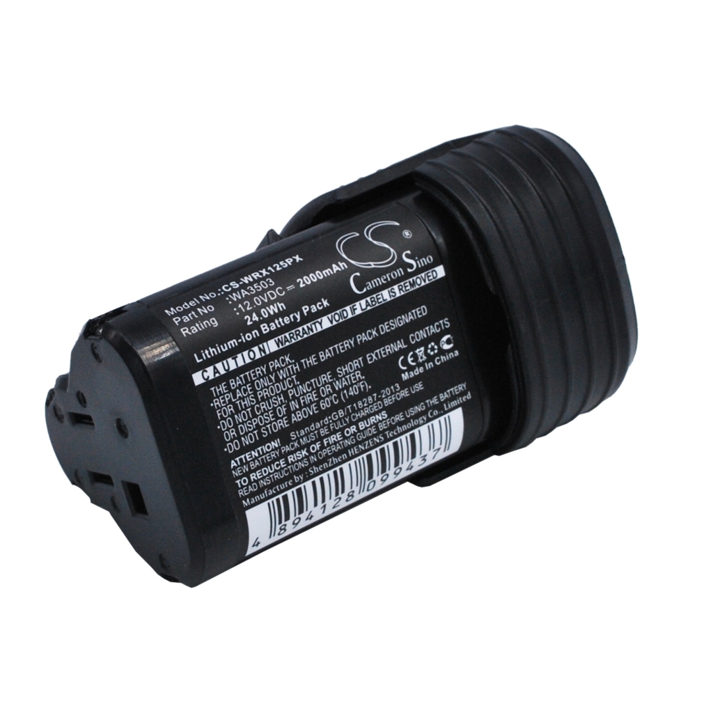 Yhteensopiva akun vaihto Worx WA3503,WA3509