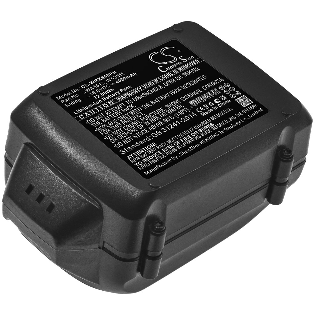 Teollisuusakku Worx RK2860