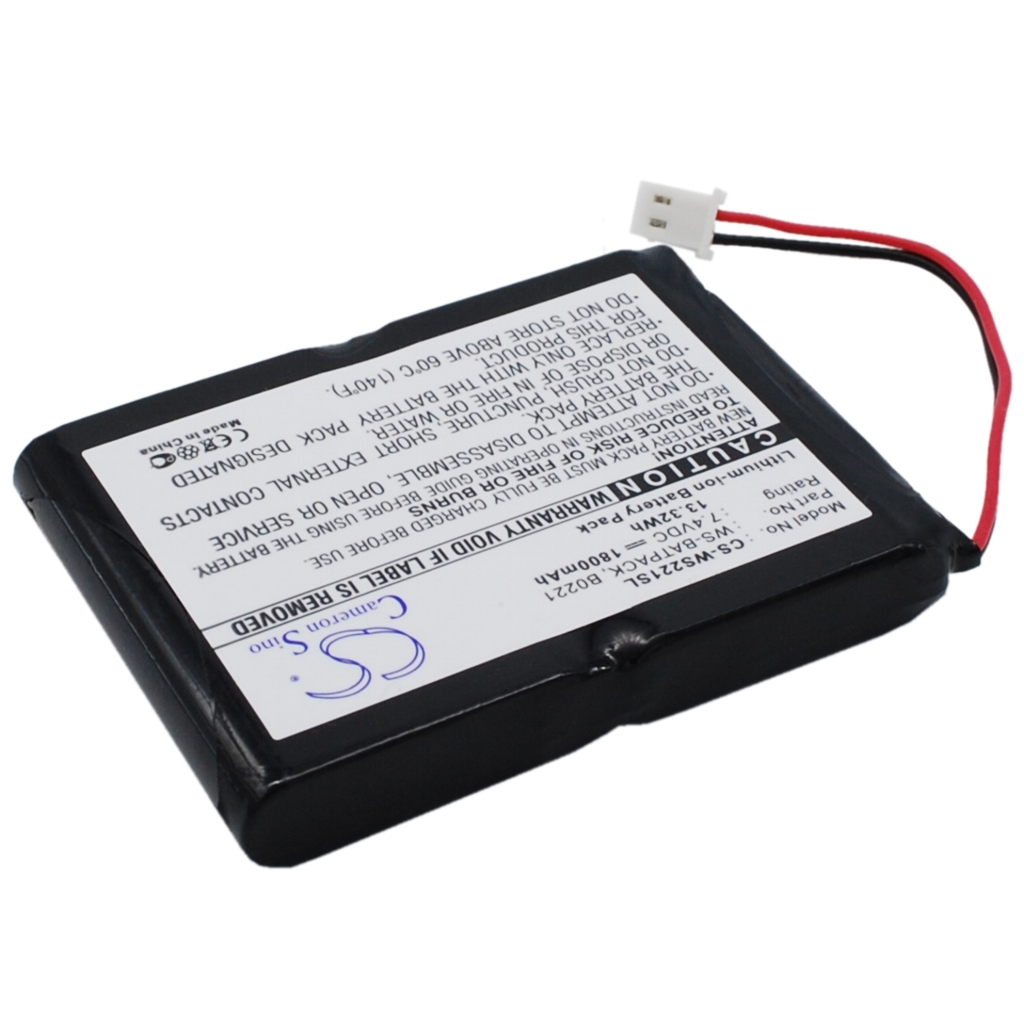 Yhteensopiva akun vaihto William B0221,WS-BATPACK
