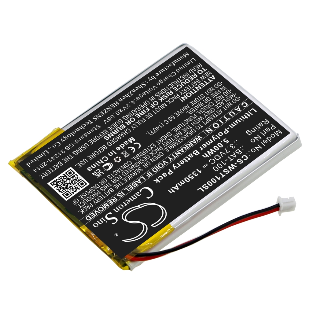 Vahvistimen akku Williams sound DLT100 (CS-WST100SL)