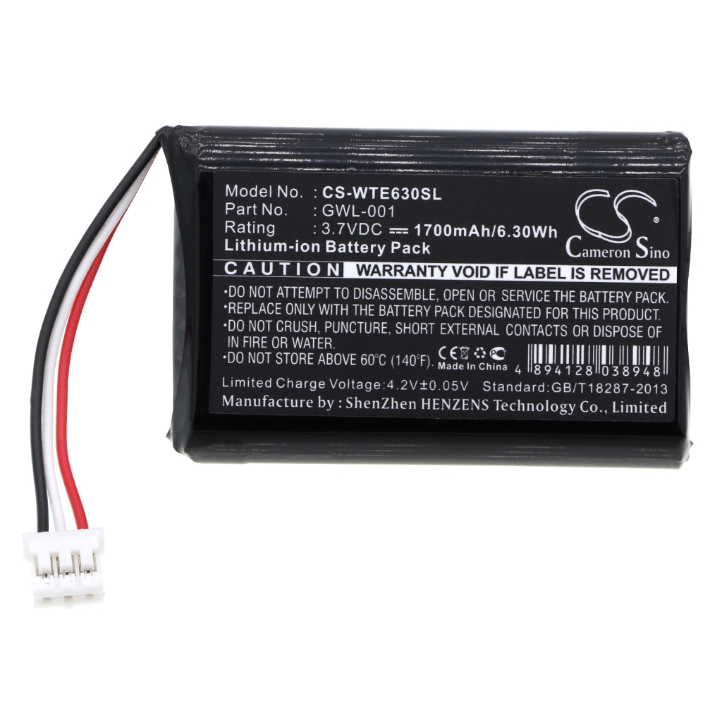 Tabletin akku Wacom Graphire 4 (CS-WTE630SL)