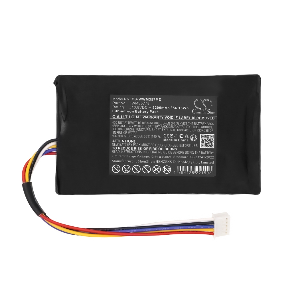 Akku Korvaa WM35775
