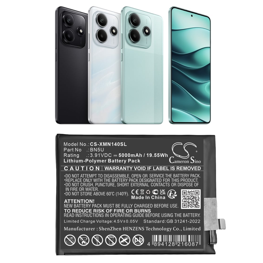 Yhteensopiva akun vaihto Xiaomi BN5U