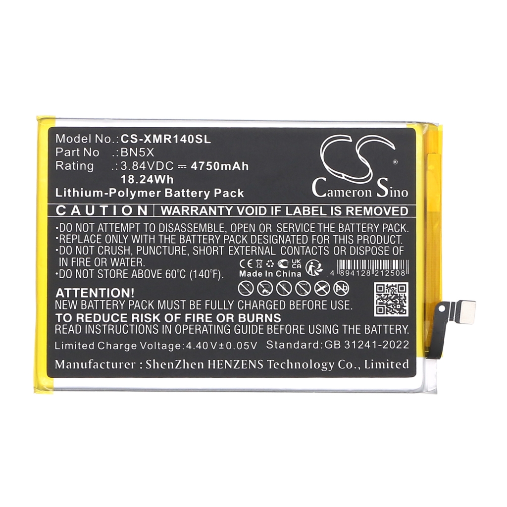 Yhteensopiva akun vaihto Xiaomi BN5X