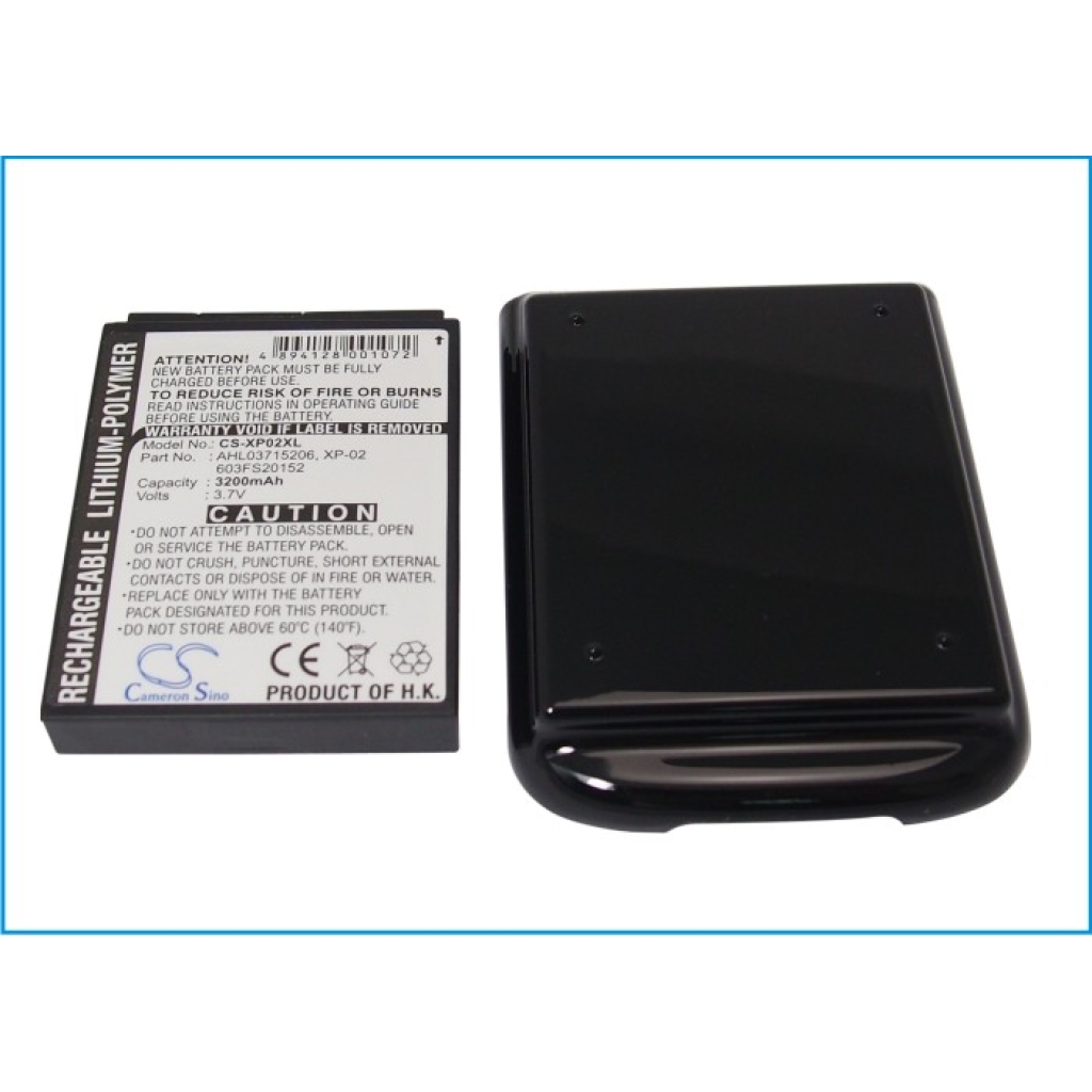Battery compatible with O2 CS-XP02XL