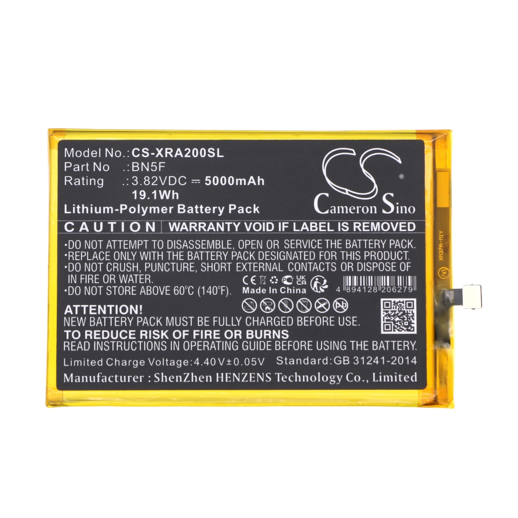 Yhteensopiva akun vaihto Redmi BN5F