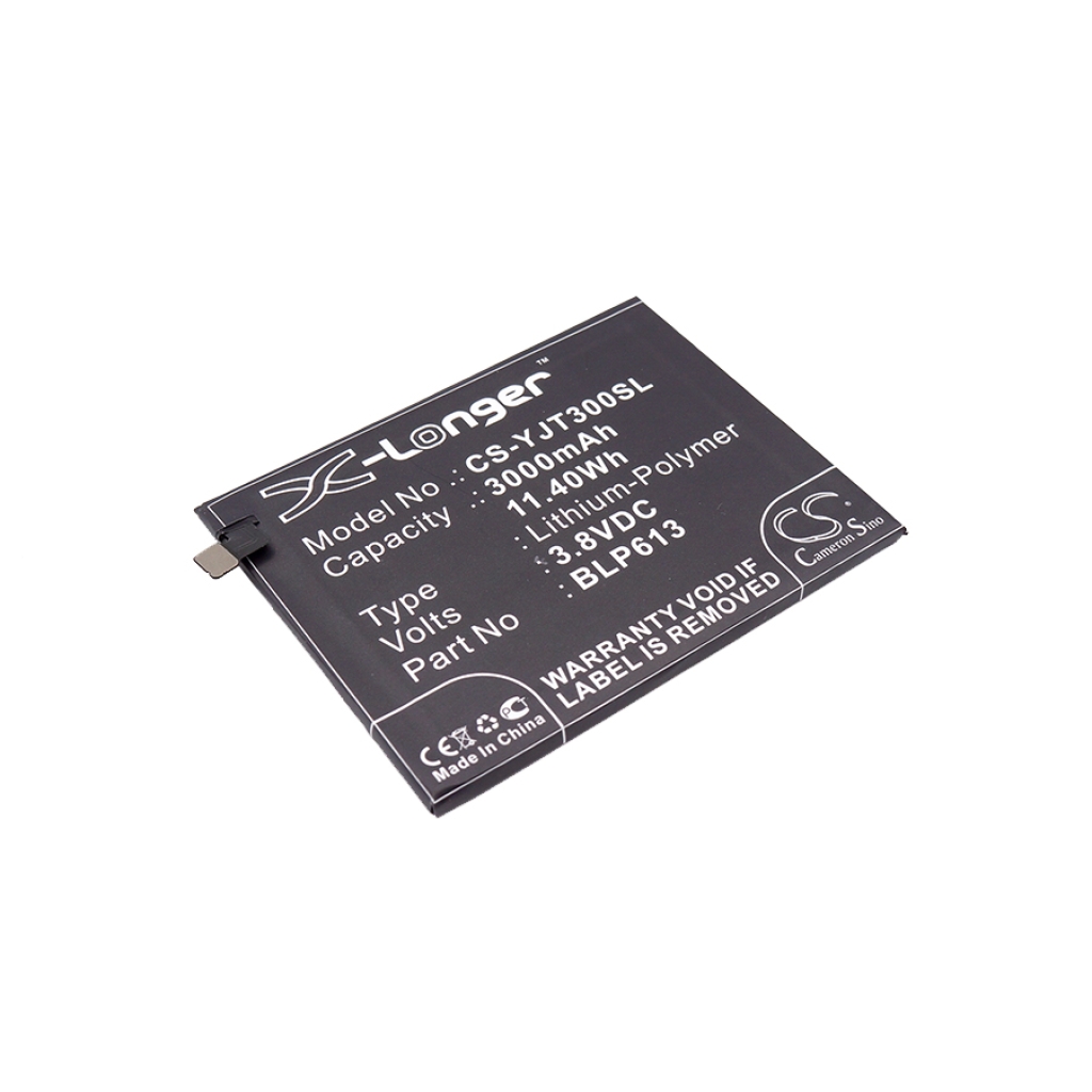 Yhteensopiva akun vaihto Oneplus BLP613
