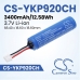 Akut yhteensopiva Yealink SP92 SP92 CS-YKP920CH
