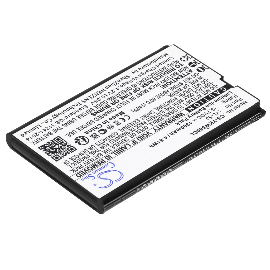 Langattoman puhelimen akku Yealink W79P (CS-YKW560CL)