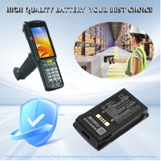 Yhteensopiva akun vaihto Zebra BT-000337,BT-000338,BTRY-MC33-27MA-01