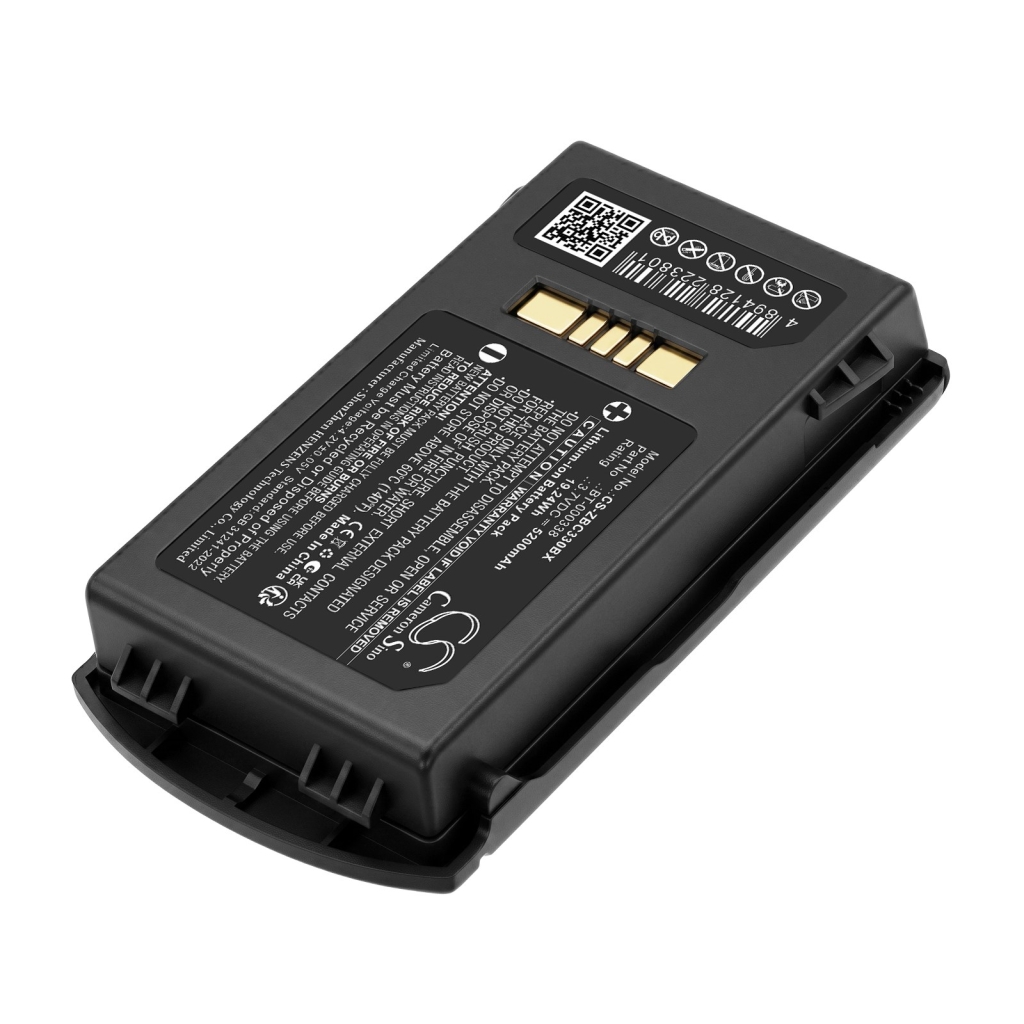 Akku yhteensopiva Zebra CS-ZBC330BX