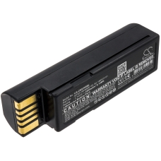 Yhteensopiva akun vaihto Zebra 82-166537-01,BT-000341-01,BTRY-36IAB0E-00
