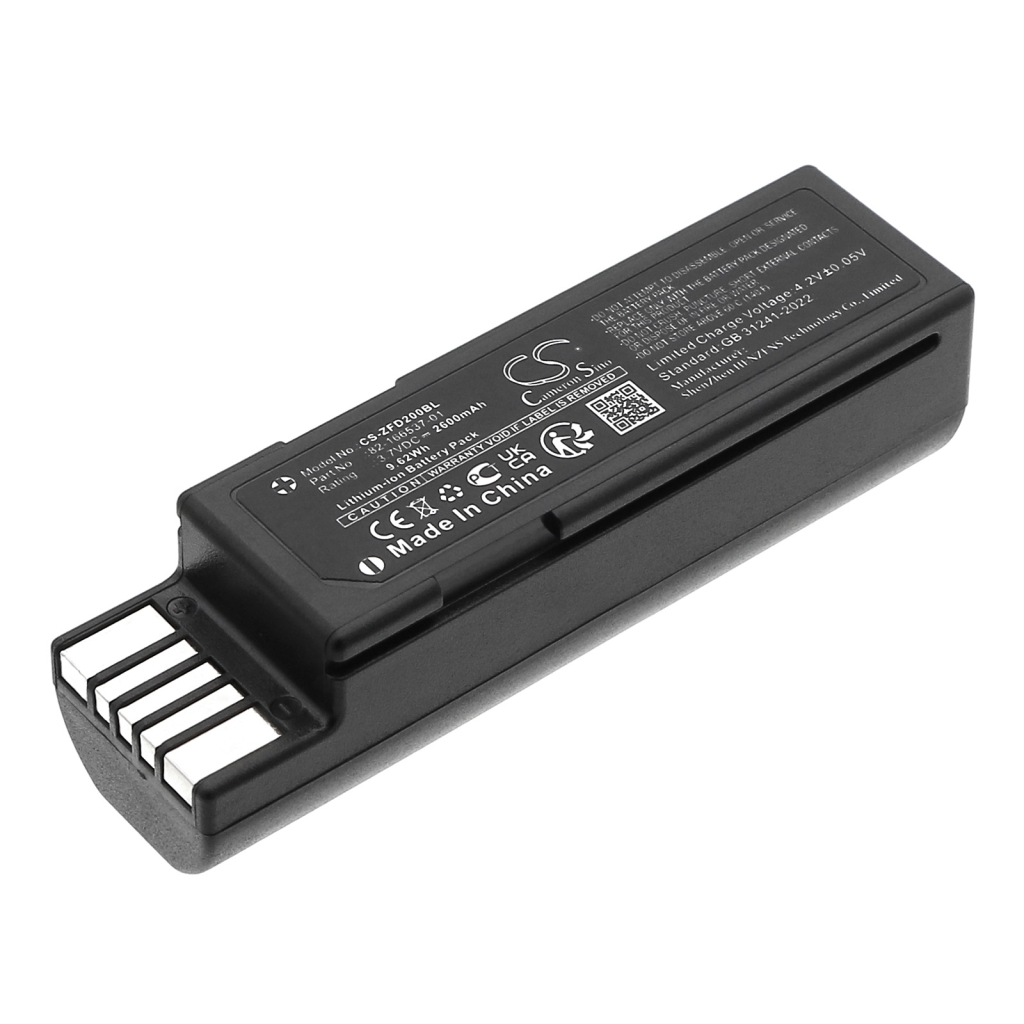 Viivakoodinlukijan akku Zebra CS-ZFD200BL
