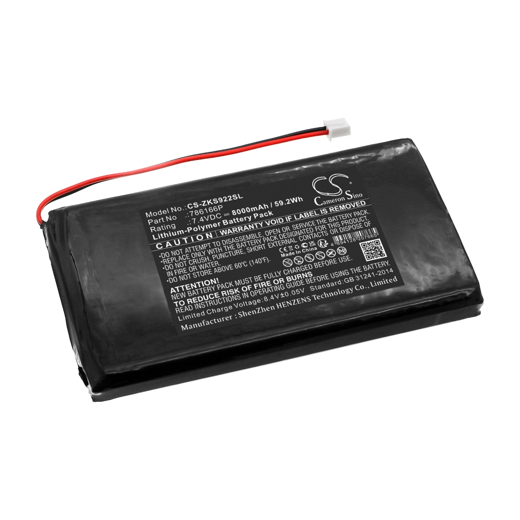 Akut Kellokorttikoneen akku CS-ZKS922SL