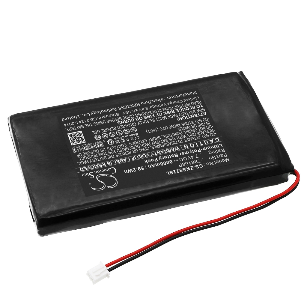 Akut Kellokorttikoneen akku CS-ZKS922SL