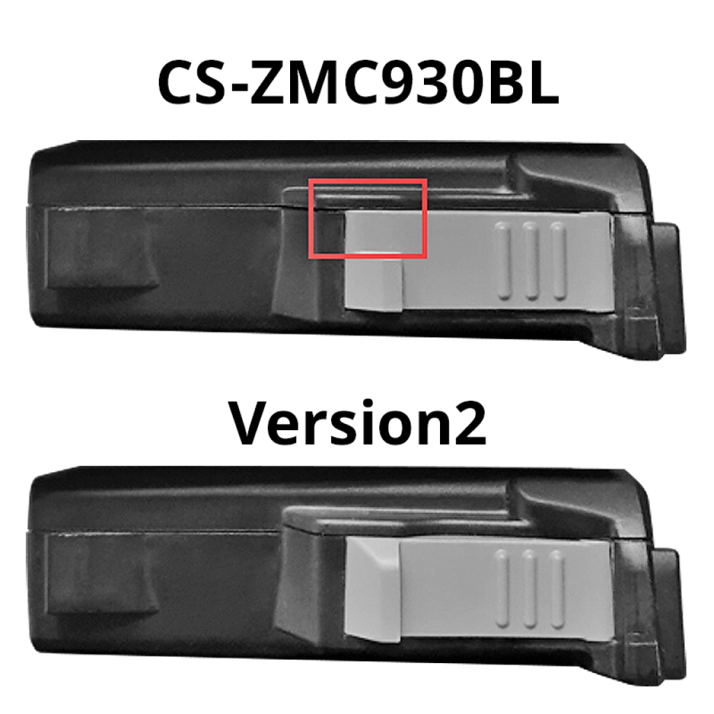Viivakoodinlukijan akku Zebra CS-ZMC930BL