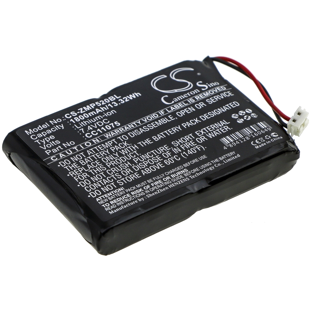 Tulostimen akku Zebra MP5033 (CS-ZMP520BL)