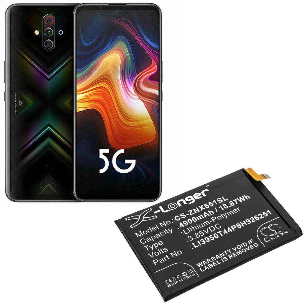 Yhteensopiva akun vaihto ZTE LI3950T44P8H926251