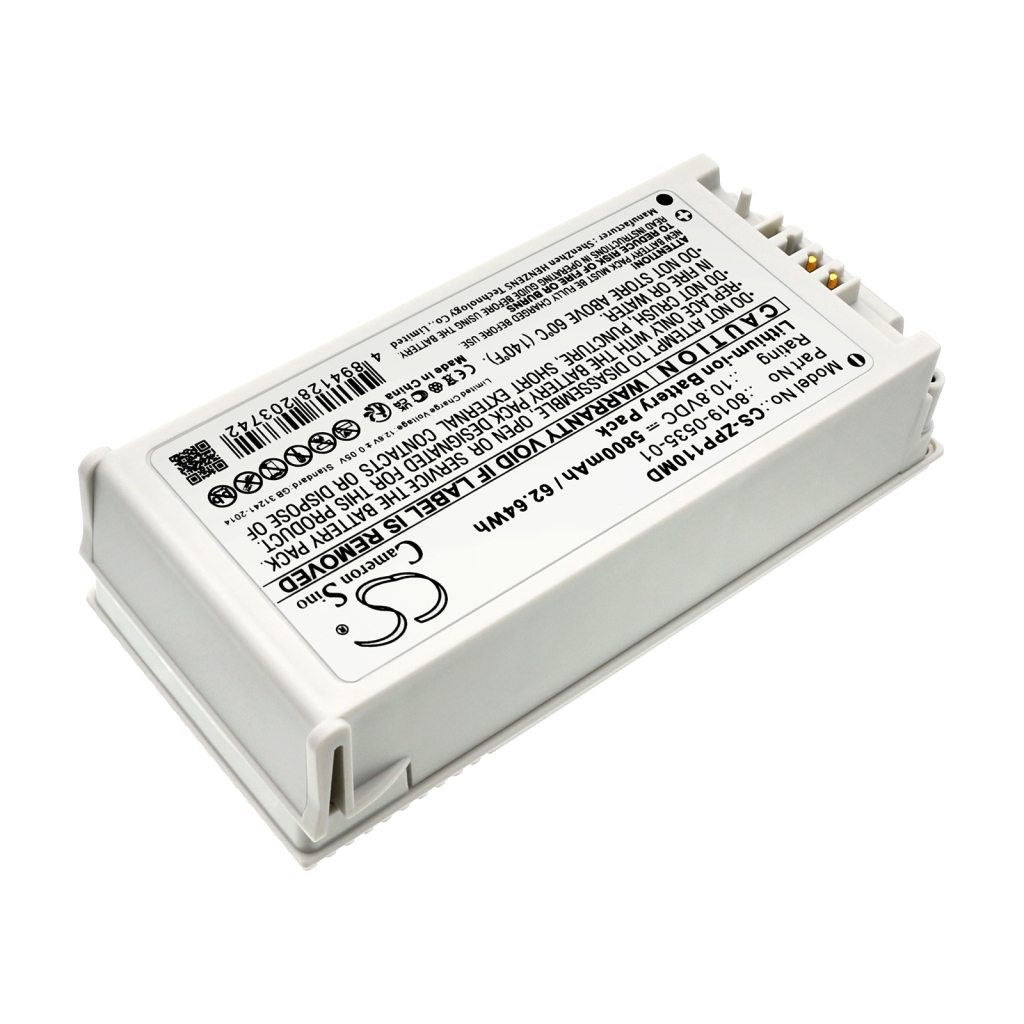 Akku yhteensopiva Zoll CS-ZPP110MD