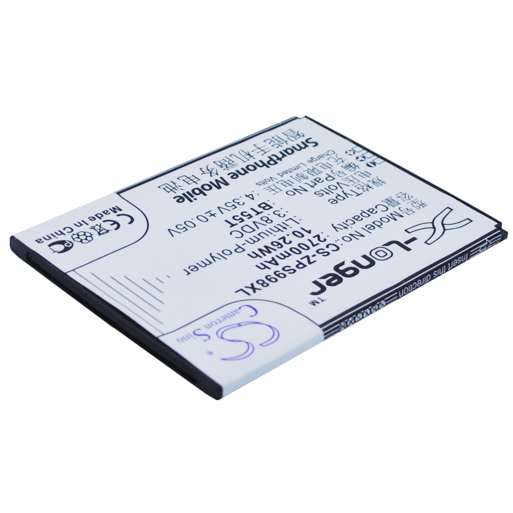 Akku yhteensopiva Zopo CS-ZPS998XL