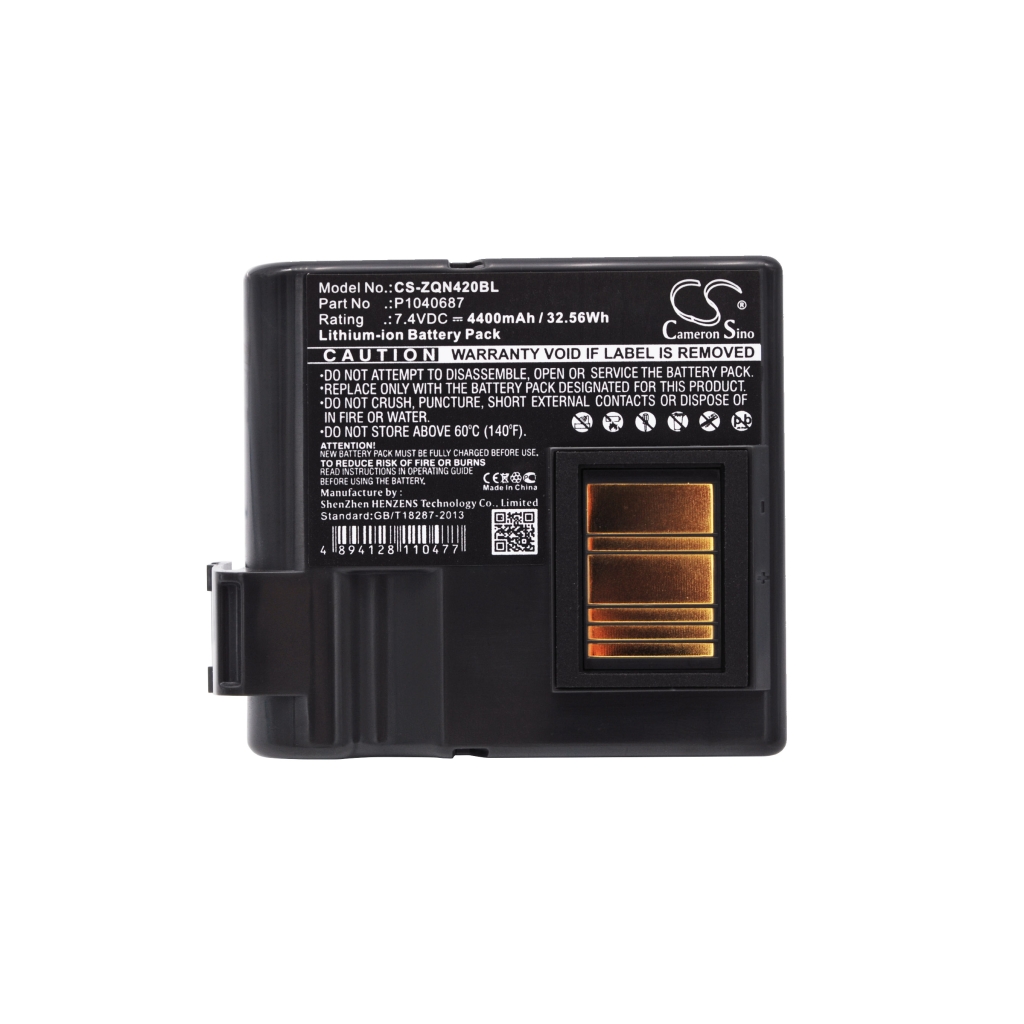 Akut Tulostimen akku CS-ZQN420BL