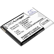 Yhteensopiva akun vaihto ZTE LI3715T42P3H604550,LI3816T43P3H604550
