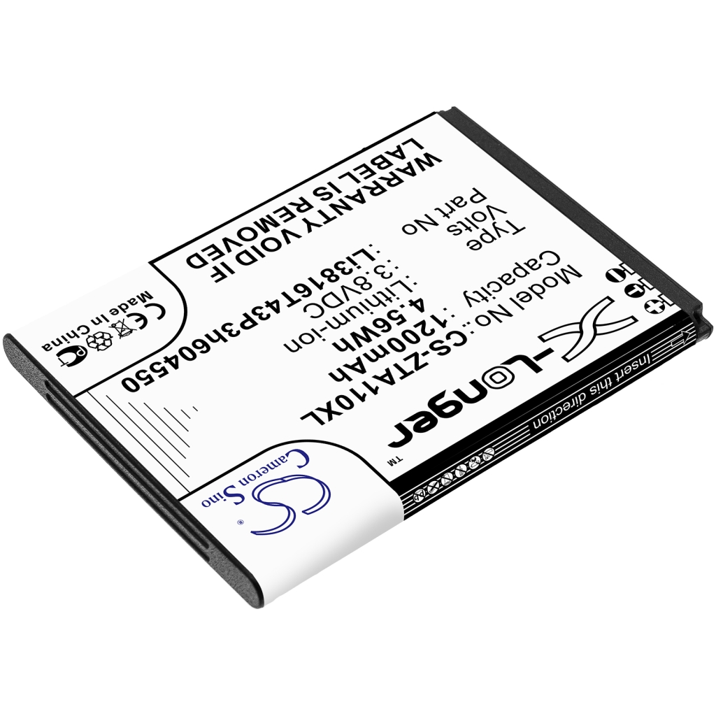 Yhteensopiva akun vaihto ZTE LI3715T42P3H604550,LI3816T43P3H604550