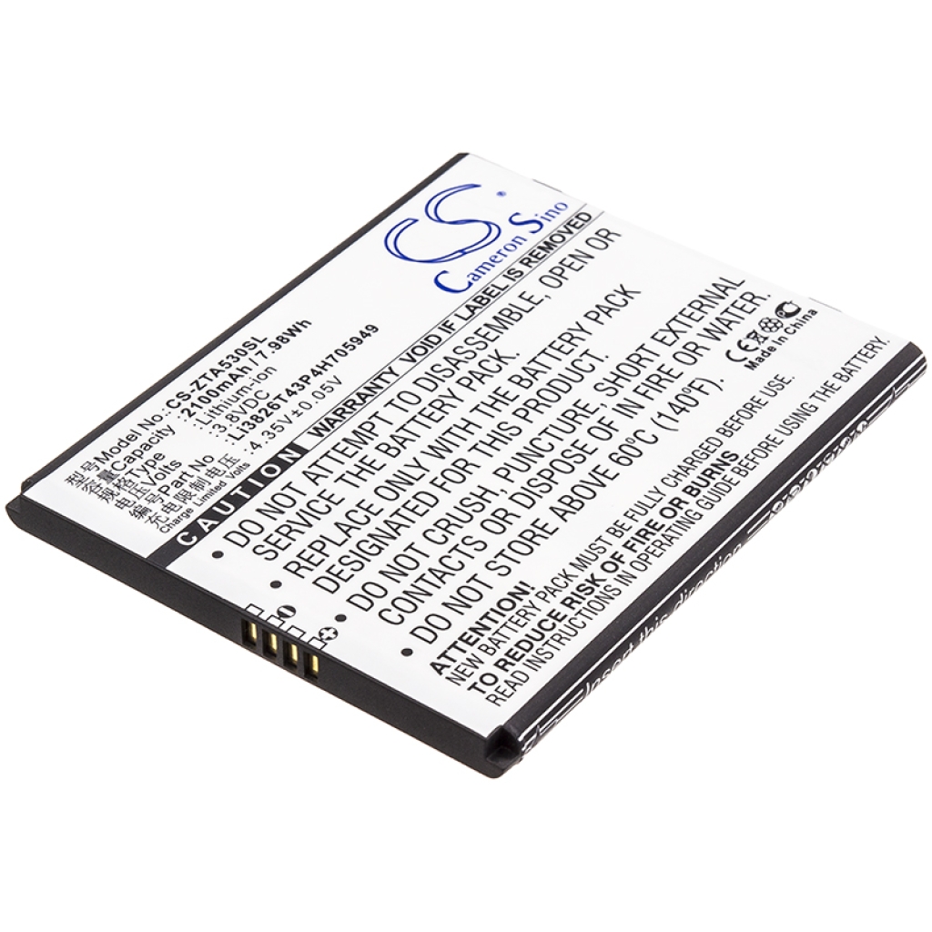 Matkapuhelimen akku ZTE Blade A530 (CS-ZTA530SL)