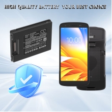 Yhteensopiva akun vaihto Zebra BT-000473,BTRY-TC2L-2XMAXX-01