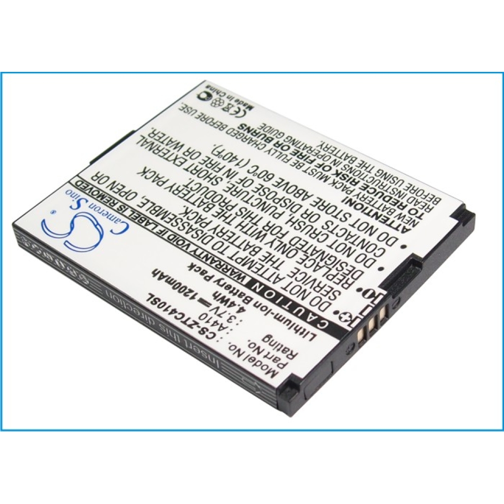 Yhteensopiva akun vaihto ZTE A410