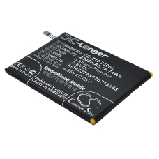 Yhteensopiva akun vaihto ZTE LI3820T43P3H715345,LI3823T43P3H715345